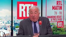 Gérard Larcher réagit aux propos de Mélenchon sur Ruth Elkrief au micro de RTL.