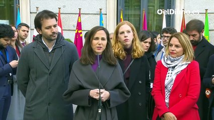 Belarra defiende la ruptura con Sumar "para cumplir con el mandato de la gente que cree en Podemos"
