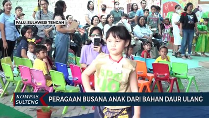 Peragaan Busana Anak Dari Bahan Daur Ulang
