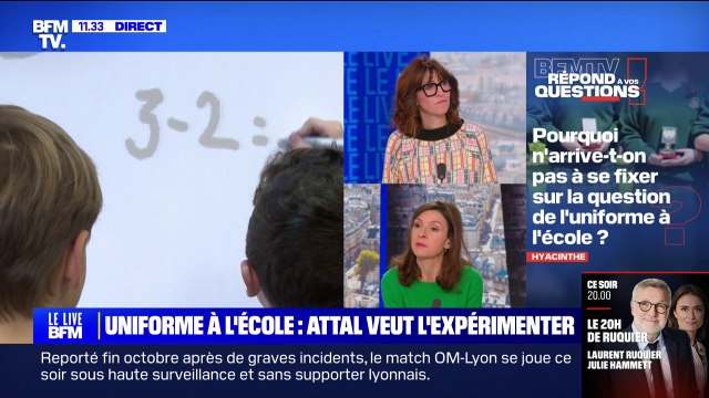Pourquoi n'arrive-t-on pas à se fixer sur la question de l'uniforme à l'école? BFMTV répond à vos questions