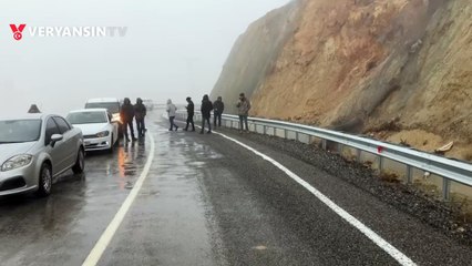 Maden çalışanları videoya çekti