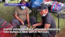 Menengok Dapur Umum Brimob Polda Sumatra Barat yang Siapkan Logistik Evakuasi Korban Erupsi Marapi