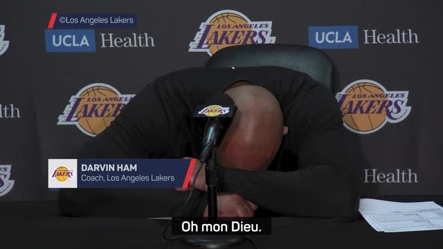 Lakers - Quand Ham demande 2 secondes pour souffer après la grosse victoire face aux Suns