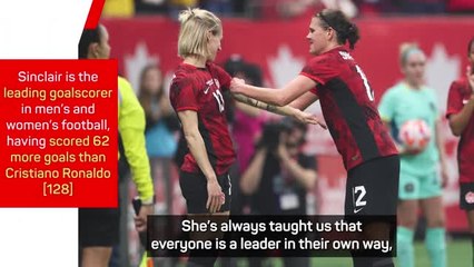 'Irreplaceable' Sinclair applauded after record-breaking Canada career ends