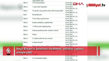 Seçil Erzan'ın telefonundaki sır! Bilirkişi raporu ortaya çıktı