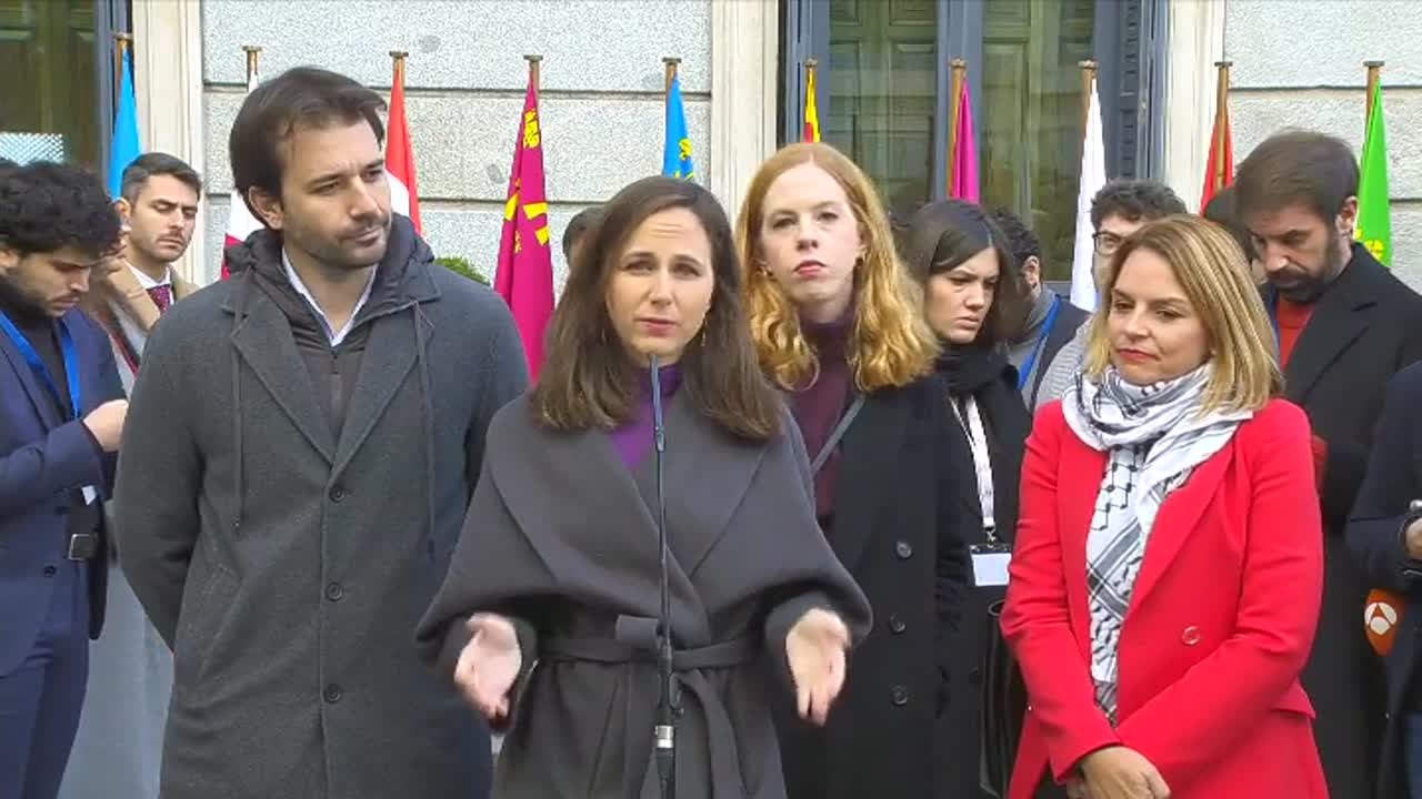 Belarra: "Podemos ha tomado una decisión difícil, pero imprescindible para cumplir con el mandato"