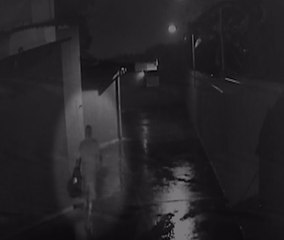 Monitoramento flagra invasão de homem em motel