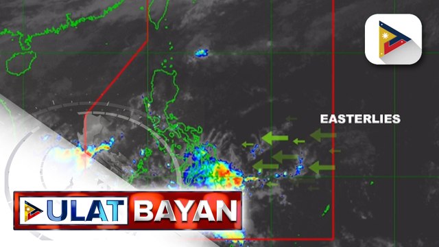 Easterlies, posibleng magdala ng kalat-kalat na pag-ulan sa Eastern at Central Visayas, Northern Mindanao, Caraga, Davao region at Soccsksargen