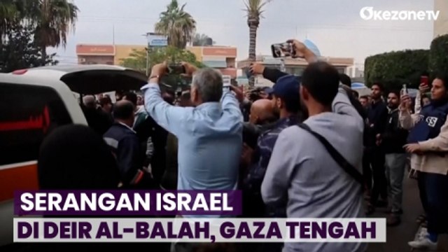 Korban Serangan Udara Israel di Deir Al-Balah Dilarikan ke RS Al Aqsa