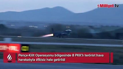 Pençe-Kilit operasyonunda 8 PKK'lı terörist öldürüldü!