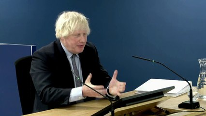 Boris Johnson: We got things wrong during Covid-19 pandemic