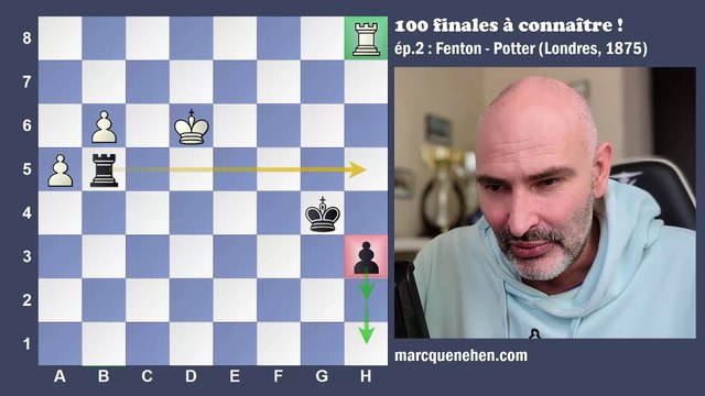 100 Finales d'échecs à connaître (2) : L'astuce du prêtre espagnol !