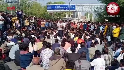 Watch Video : गोगामेड़ी की हत्या के विरोध में पाली, जालोर व सिरोही बंद, कई जगह टायर जलाकर प्रदर्शन