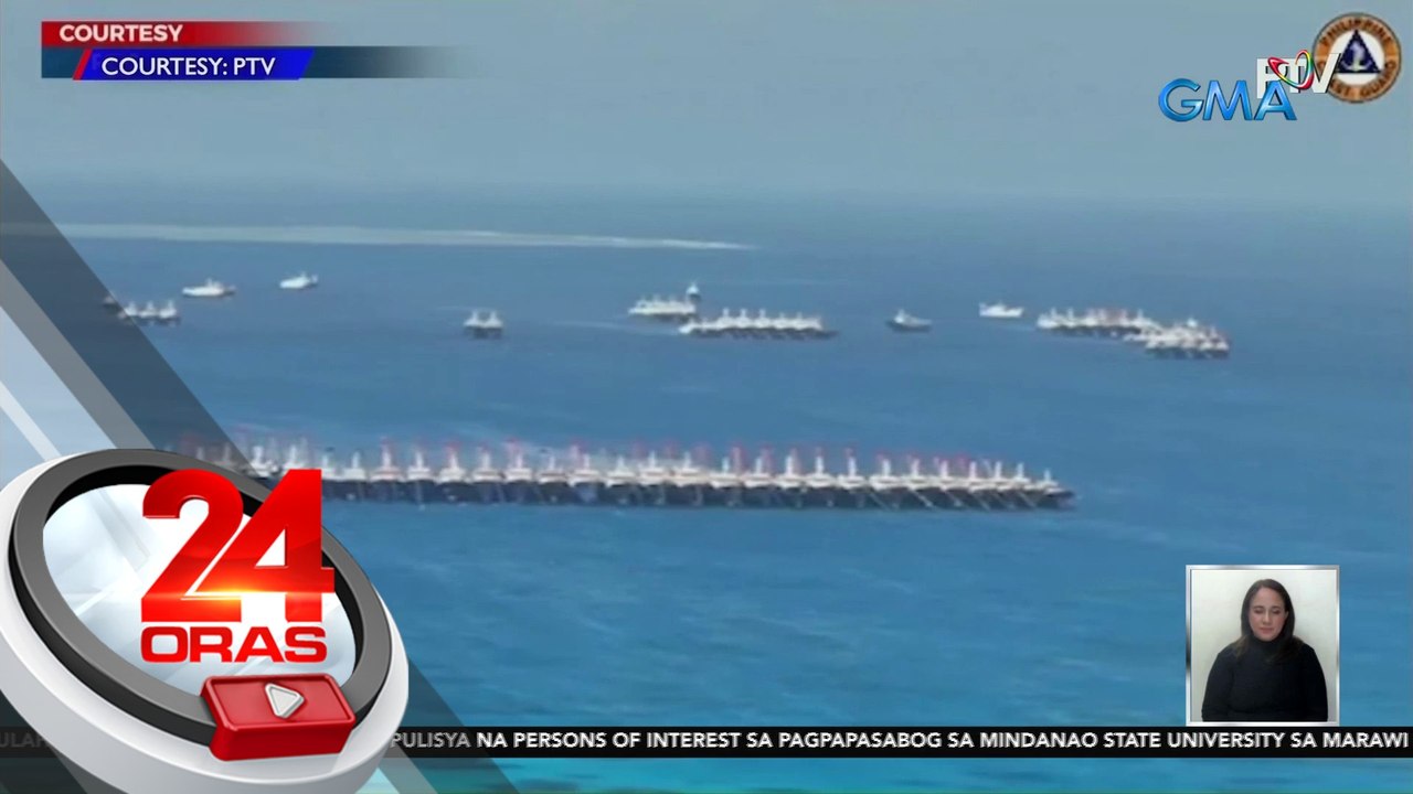 "Great wall" ng mga barko ng China sa Julian Felipe Reef, unti-unti nang nabawasan; pero may mga kongresistang hindi raw kuntento sa aksyon ng mga awtoridad | 24 Oras