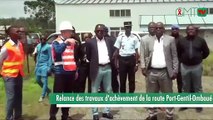 [#Reportage] Gabon : relance des travaux d'achèvement de la route Port-Gentil-Omboué