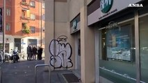 Banda del buco in banca a Milano, bottino 160mila euro