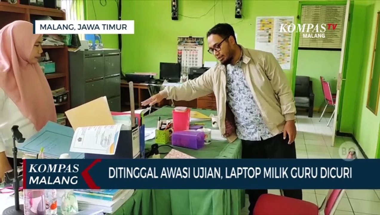 Ditinggal Awasi Ujian, Laptop Milik Guru di Malang Dicuri