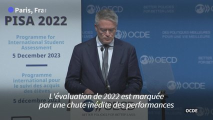 Education: "baisse inédite" des résultats de l'étude Pisa