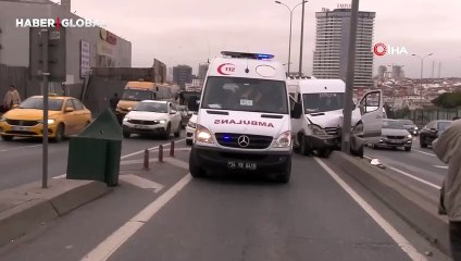 Direksiyon başında felç geçirdiği anlar saniye saniye kamerada