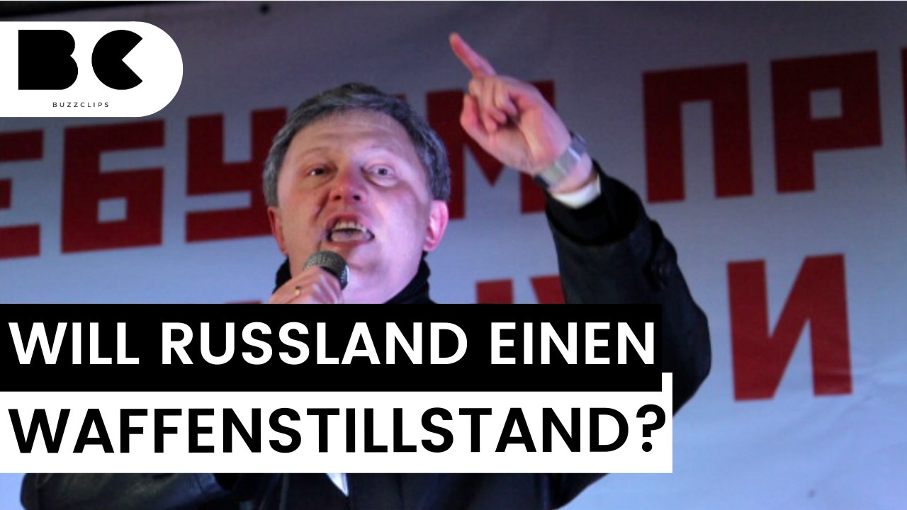 Putins Wahl-Gegner äußert sich zu Waffenstillstand