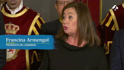 Armengol reclama “cumplir” con la Constitución, pero también el derecho a "defender su renovación"