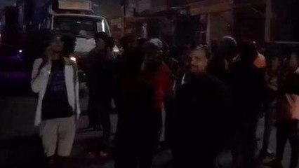 दरभंगा: अनियंत्रित ट्रक ने बाइक सवार को मारी टक्कर, मौत, सड़क जाम हंगामा