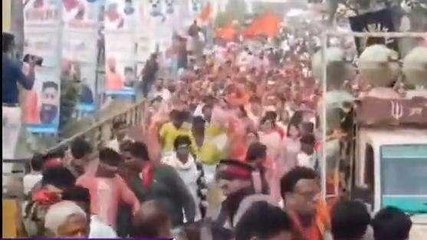 सागर: गुलाब बाबा मंदिर से निकली भव्य शोभायात्रा,आस्था का उमड़ा सैलाब