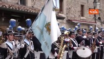 Mattarella a San Marino, al via la visita di Stato