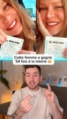 Cette femme a gagné 54 fois a la loterie !