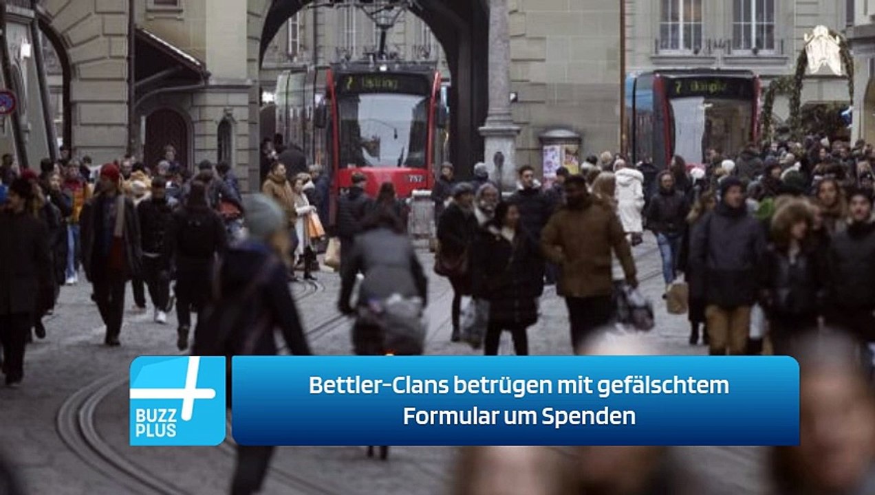 Bettler-Clans betrügen mit gefälschtem Formular um Spenden
