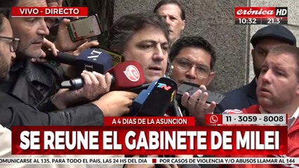 Francisco Paoltroni "Que la sociedad vea cómo funciona por primera vez la democracia en Argentina"