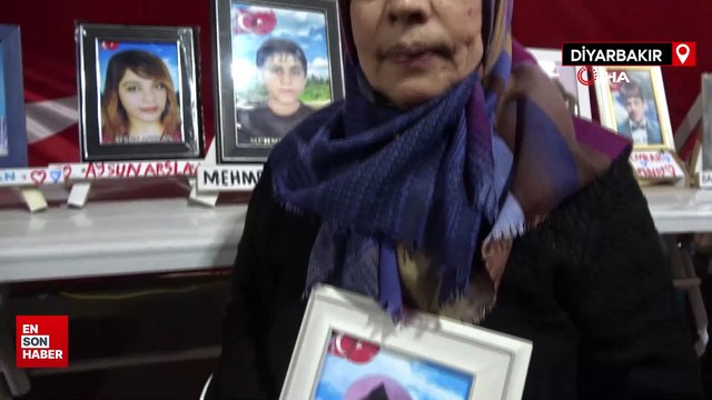 Diyarbakır'da evlat nöbetindeki anneden HEDEP'e tepki: Çocuklarımızı devlete düşman ettiler
