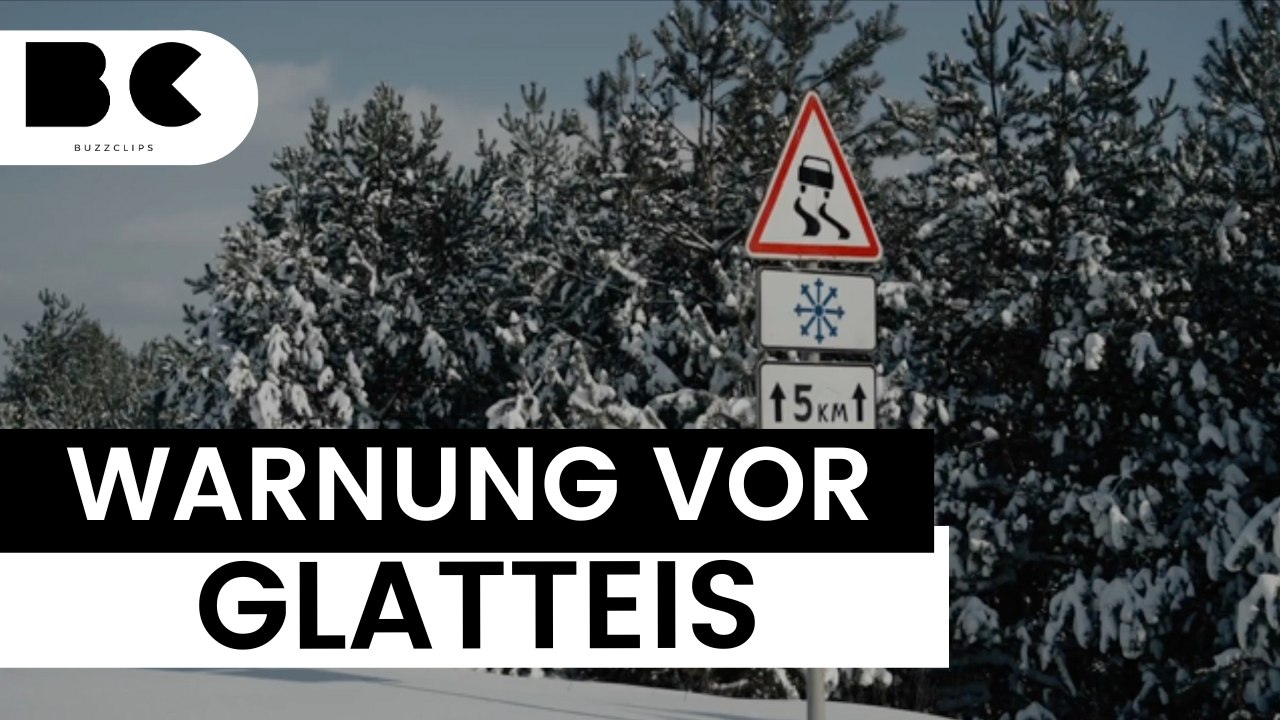 Glatteis: Hier wird es besonders rutschig