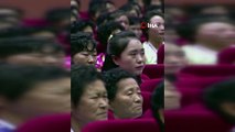 Kuzey Kore lideri ilk kez böyle görüldü! 'Lütfen çocuk yapın' diyerek ağladı
