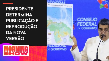 Maduro Revela Novo Mapa da Venezuela com Inclusão de Essequibo 🇻🇪