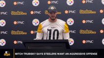 Mitch Trubisky On Steelers Desire To Be An Aggressive Offense