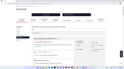 Where to Download Xilinx ISE v14.7 for Windows 10 or Windows 11 for free