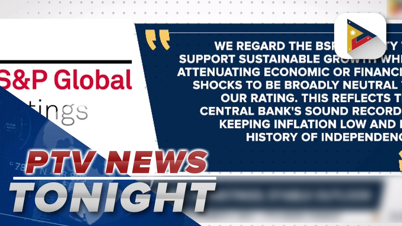 S&P affirms PH's BBB+, A-2 credit ratings, stable outlook - video ...