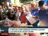La jornada de Feria del Campo Soberano llega a 16 familias del mcpio. Fernández Feo del edo. Táchira