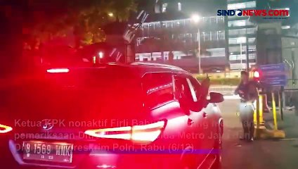 Usai Diperiksa Bareskrim, Firli Bahuri Kabur Hindari Wartawan