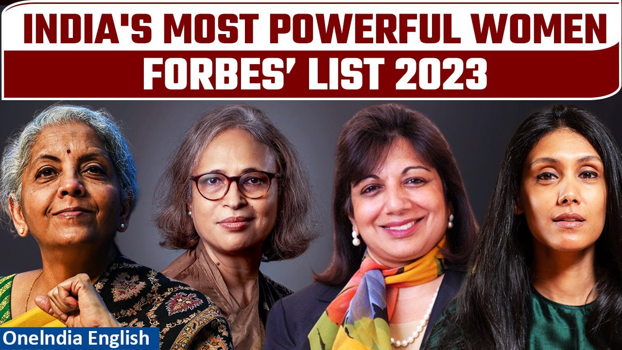 Meet the Dynamic Indian Women, Including FM Nirmala Sitharaman, on Forbes' 2023 List | Oneindia News