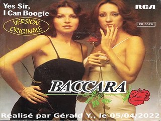 Baccara_Yes sir, I can boogie (1977)karaoké