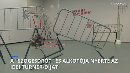 A “Szögesdrót” és alkotója nyerte az idei Turner-díjat