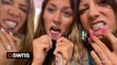 “I got my lip tattooed with my bridesmaids and kept it a secret – we revealed them at the wedding”