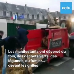 Manifestation des Jeunes Agriculteurs à Brest - 6 décembre 2023