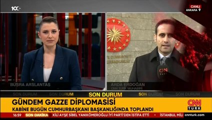 SON DAKİKA: Cumhurbaşkanlığı Kabinesi toplandı