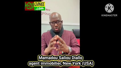 Mamadou Saliou Diallo, agent immobilier, New York (USA)