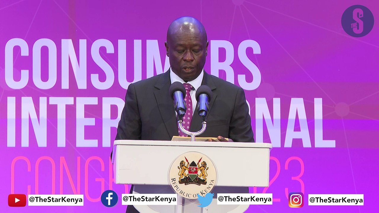 Increase awareness on consumer protection - Gachagua asks State agencies