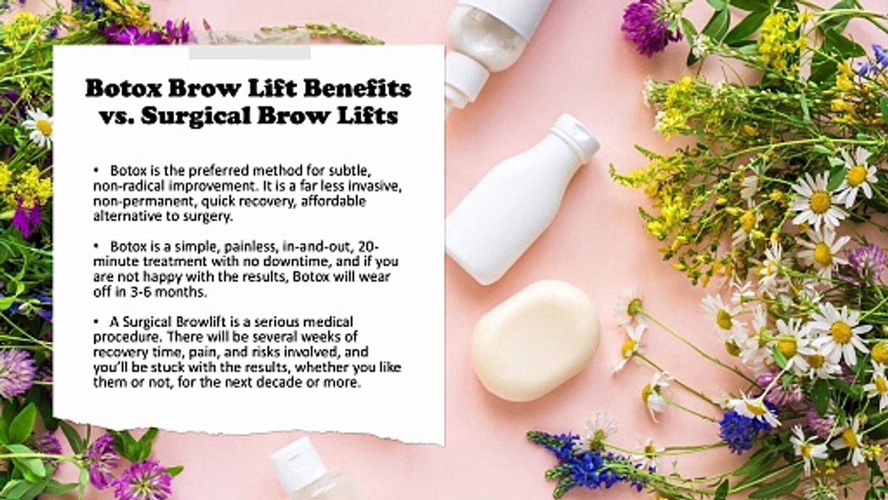 Botox Brow Lifts