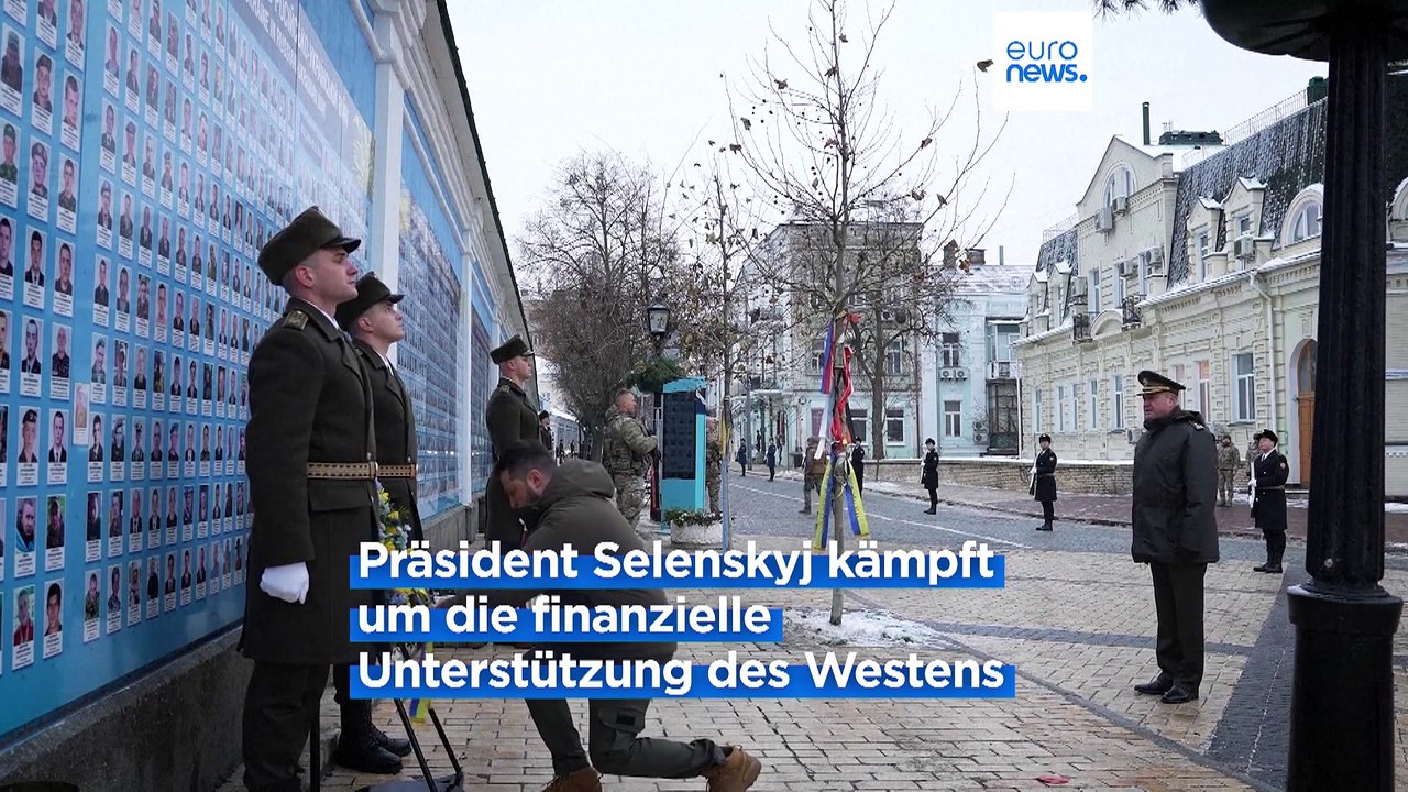 Milliardenlücke im Finanzierungsplan: Selenskyj kämpft um die Unterstützung des Westens